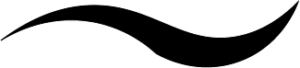 AC sign, represented with a curly horizontal line, with a varying outline weight.